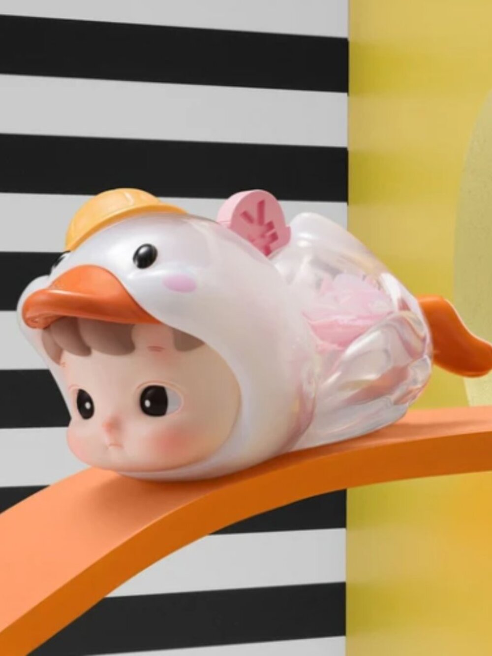 "Dream Delivery" figure from the Pop Mart HACIPUPU Rolling Time Machine Series